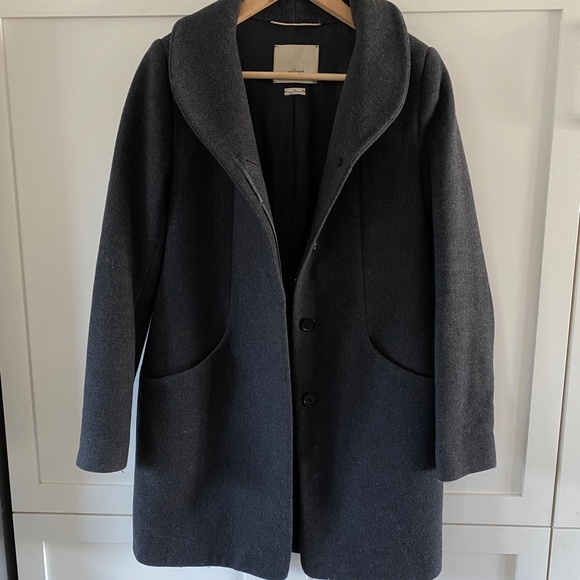 Aritzia cocoon coat XS slate grey - Picture 3 of 6